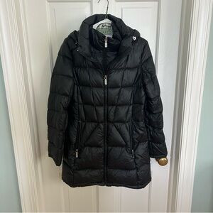 Calvin Klein Black Puffer Coat